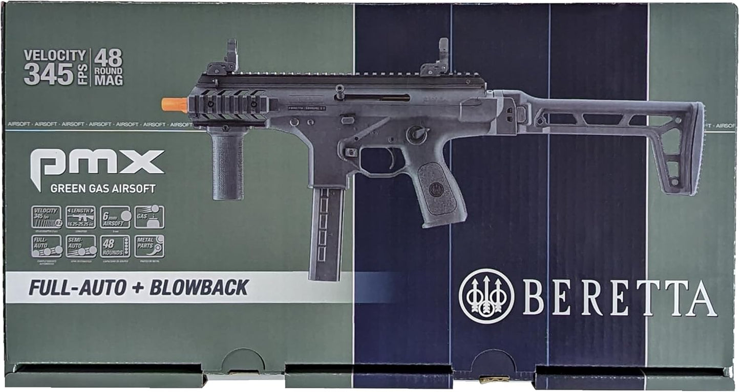 Umarex Beretta PMX GBB Airsoft Rifle - Automatic 6mm BB Gun for Enhanced Performance