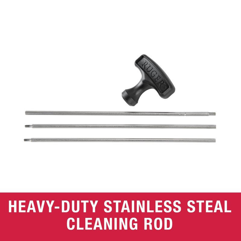 Allen Company Ruger Cleaning Kit with Case - Rimfire .22 Cal Rifle and Handgun - 16-Piece - Gun Accessories for Men and Women