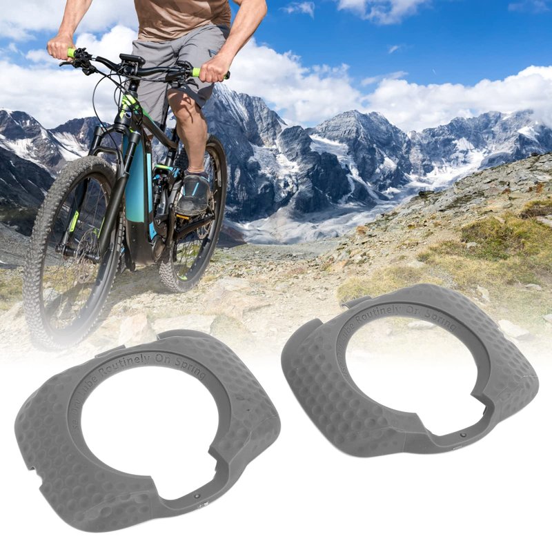 SPYMINNPOO 1 Pair Cleats, Pedal Cover Cleat Quick Release Walkable Lock Plate for Zero Aero