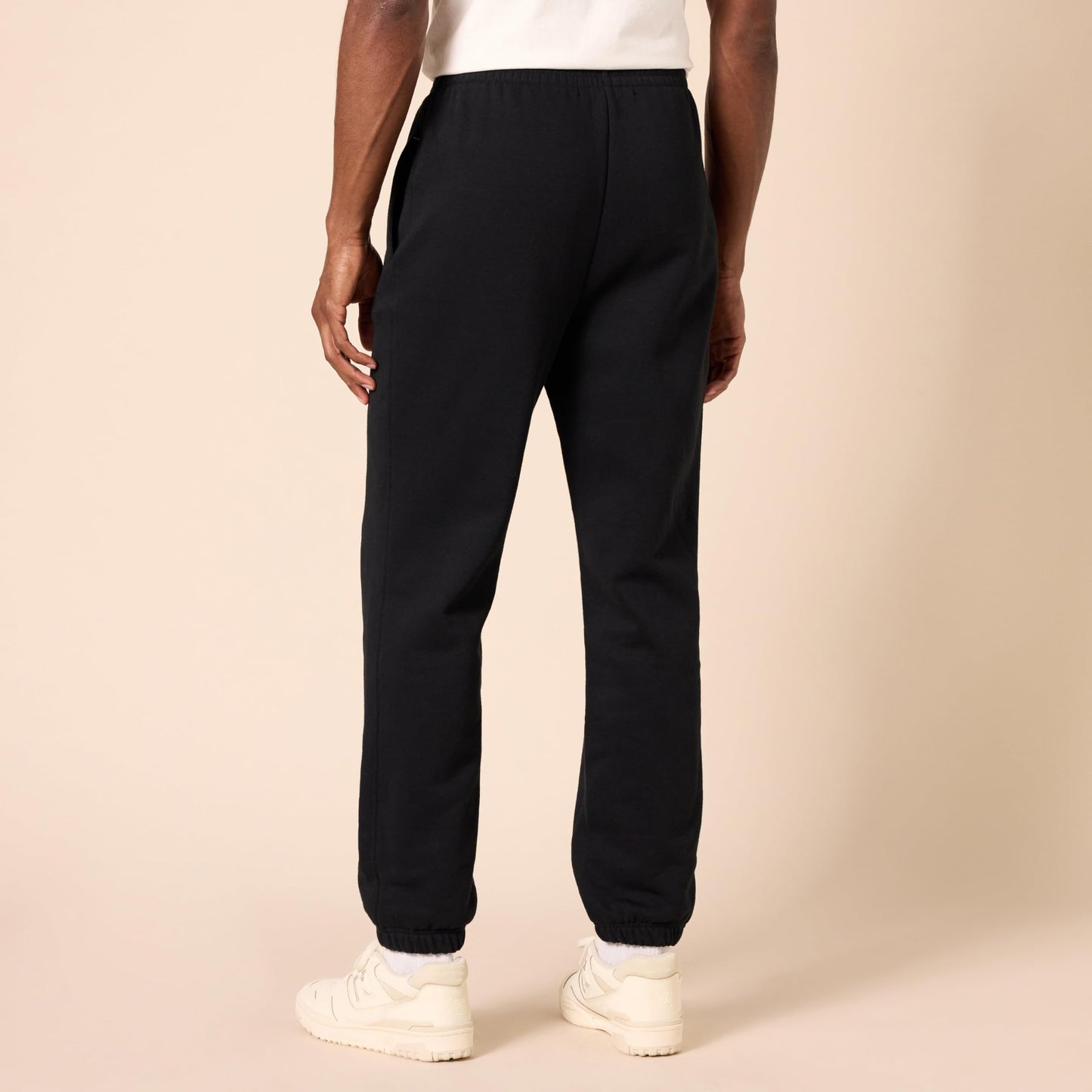Amazon Essentials Men's Closed Bottom Fleece Pant, Black, X-Large