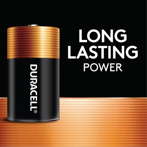 Duracell Coppertop C Batteries - Long-Lasting Alkaline Power | 8 Count Pack for Household Use
