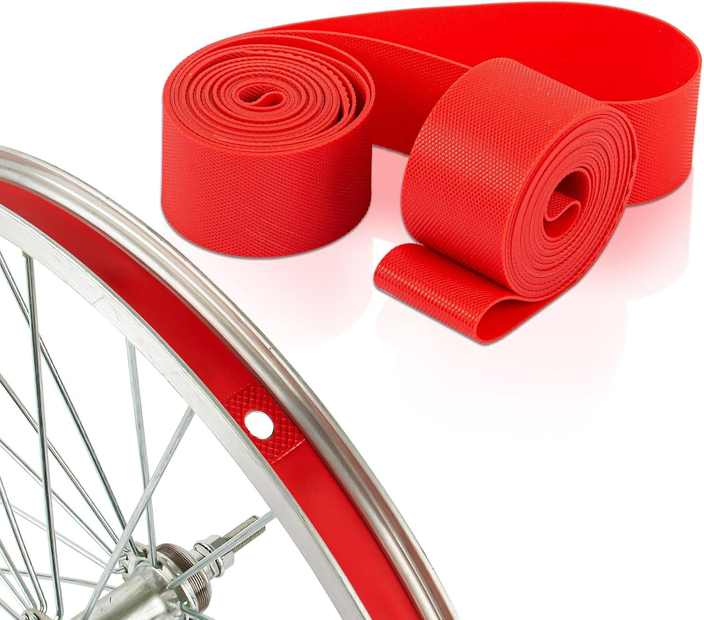 PSLER Bicycle Rim Liner - Durable Tire Protection Strip | 2-Pack Bicycle Accessories