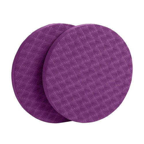 2-Pack TPE Yoga Knee Pads & Exercise Mat - Extra Thick Non-Slip Support for Plank, Push-Up, Kneeling, Pilates & Floor Workouts - Full Body Protection for Knees, Elbows, Wrists - Ideal Yoga Essentials for Women & Men