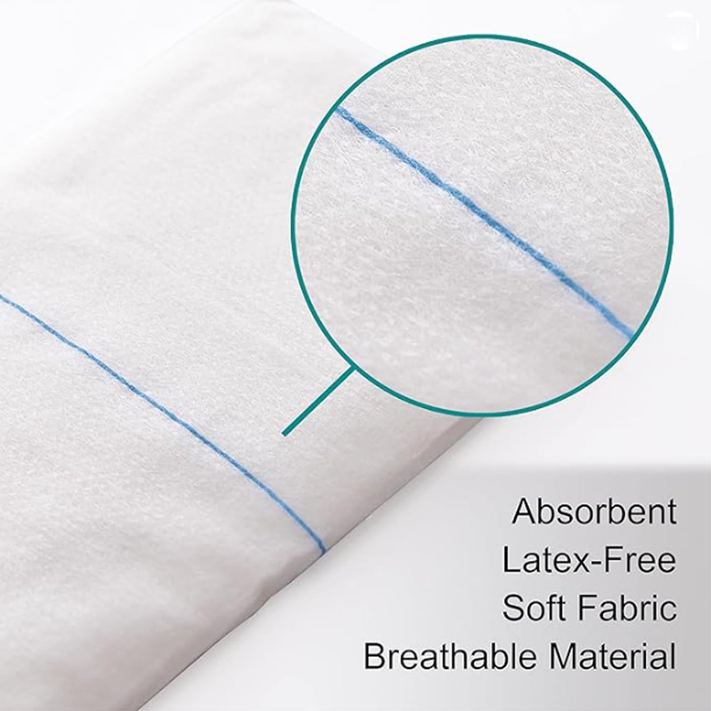 General Medi Sterile Abdominal Combine Pads - 25 Count 5" x 9" Individually Wrapped Absorbent & Thick Pads