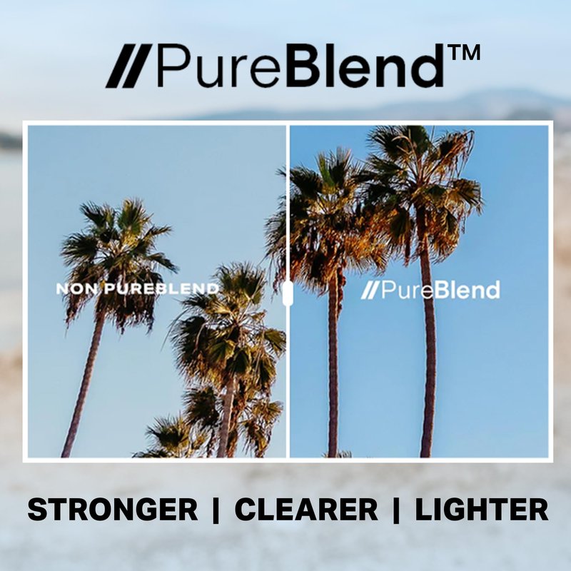 Blenders Eyewear North Park X2 – Polarized Sunglasses – Classic Shape, Mixed Metal Frame – 100% UV Protection – For Women – Brandy Night
