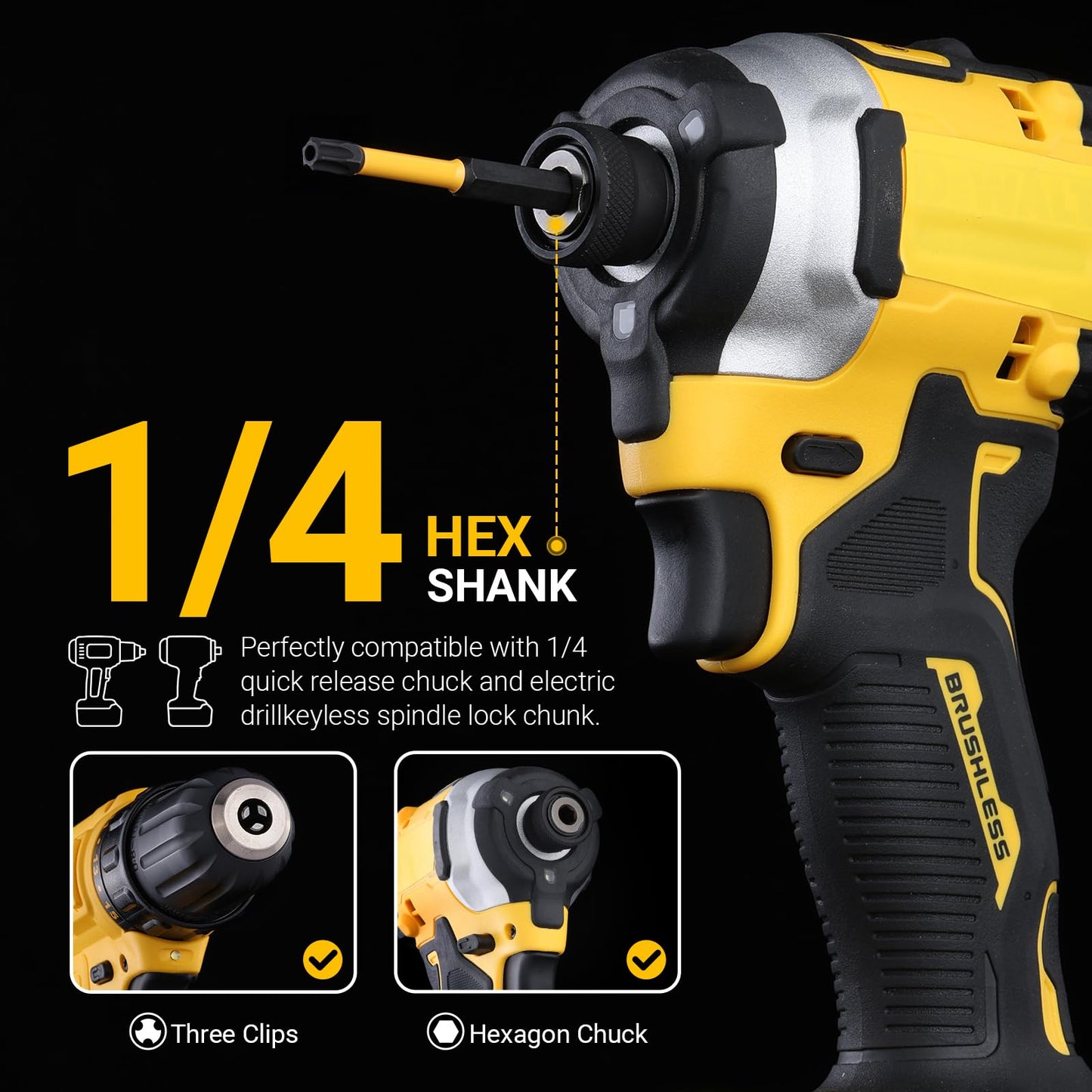 TGFTGF Impact Torx Bit Set 13PCS (TT7-TT40), 2” S2 Steel Security Torx, Tamper Proof Torque Star Bit Set with Magnetic CNC Machined Tips, Impact Screwdriver Bits with Storage Case