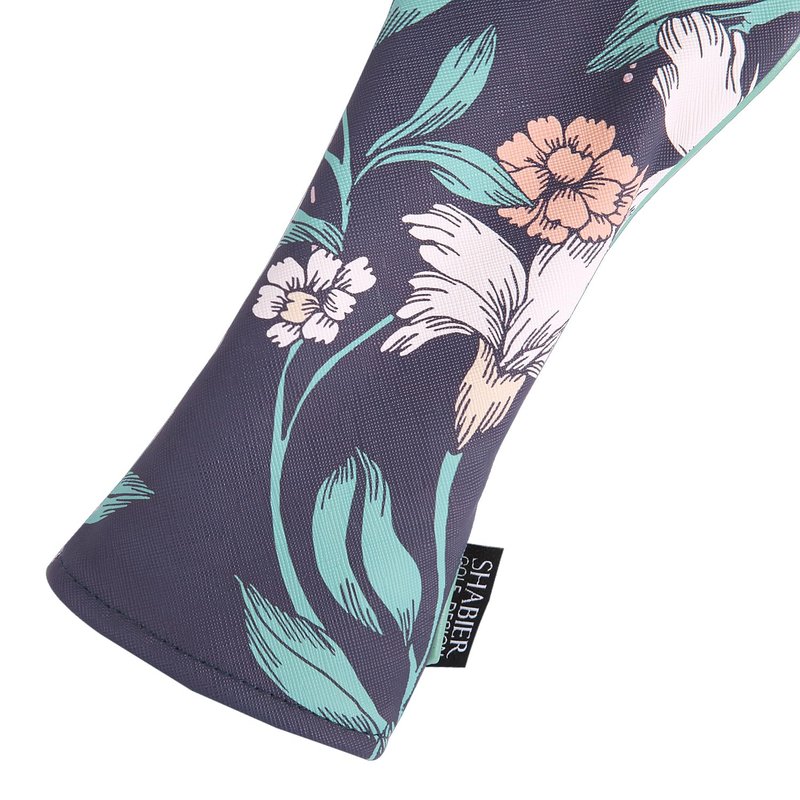 SHABIER Beautiful Floral Pattern Background Golf Head Cover for Hybird Club