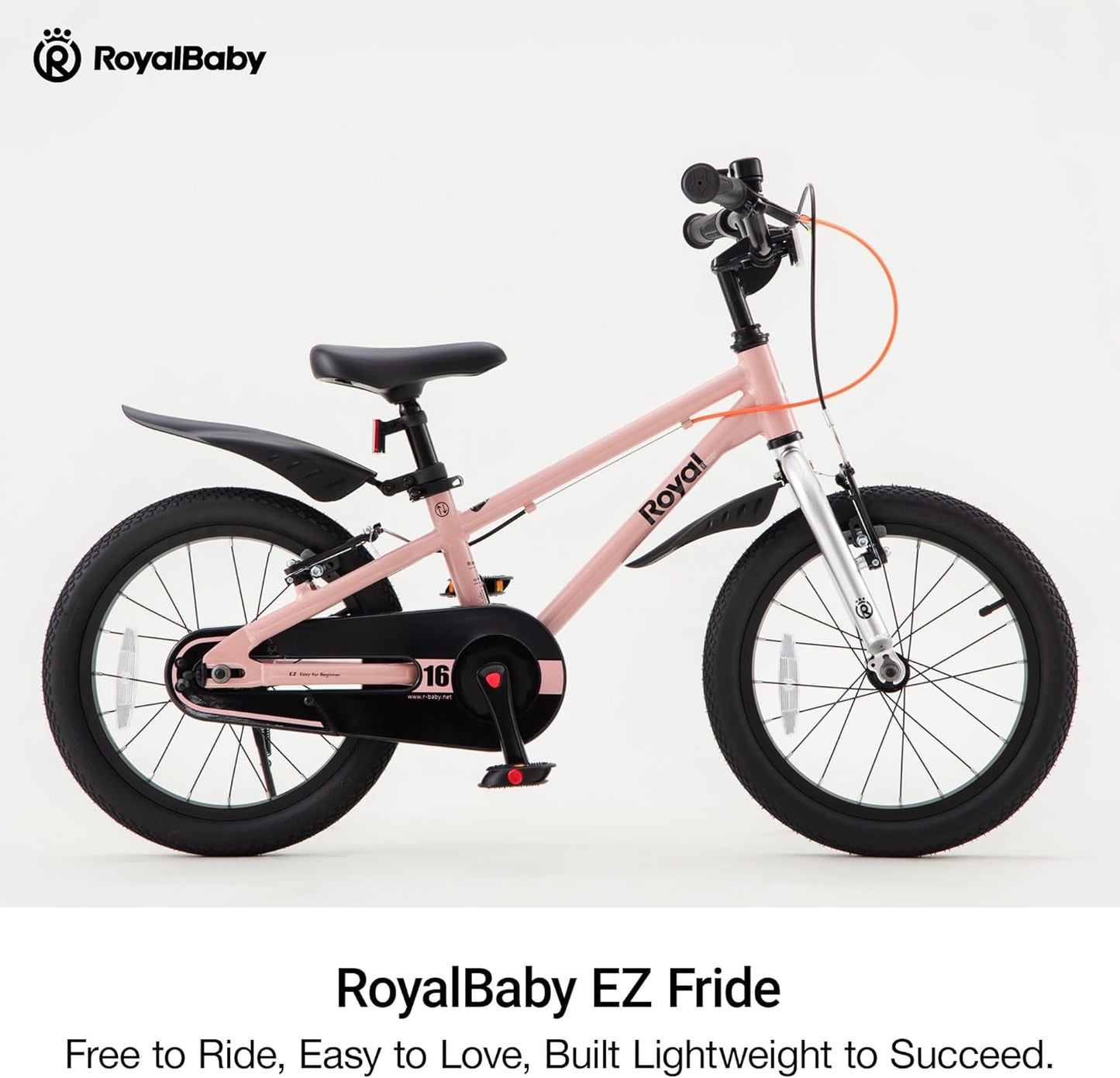 RoyalBaby EZ Fride Kids Bike - Lightweight Aluminum 2-in-1 Balance & Pedal Bike | 16, 18, 20 Inch for Ages 4+