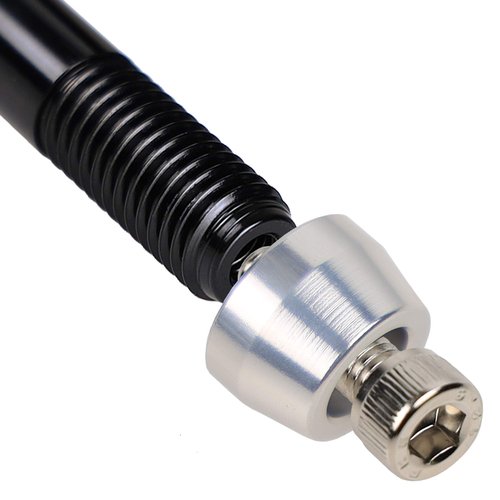 CyclingDeal Trainer Thru Axle - Bike Bicycle 12mm Rear Wheel Skewer for Indoor - Length 166mm to 178mm Boost - Thread Pitch: M12 x P1.75 - Spacers 2.5mm/6mm Included