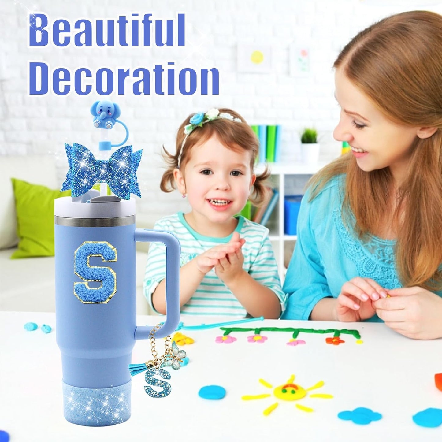 Stanley 9PCS Cup Accessories Set - Includes Straw Cover, Spill Proof Stopper & Handle Charm | Fits 30oz & 40oz