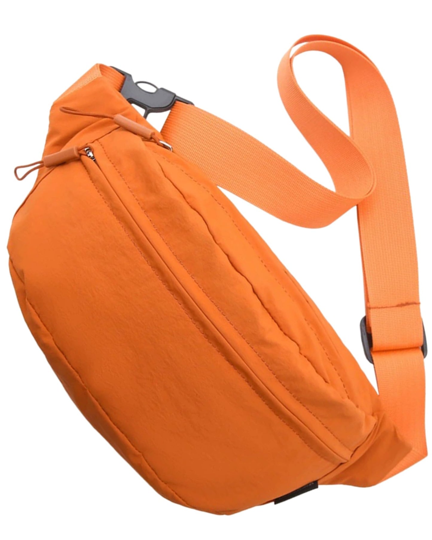 HAUMAUH Fanny Pack Women Men Waist Packs | Bum Bag Bumbag Travel Outdoors Urban Commute Festival (Orange)