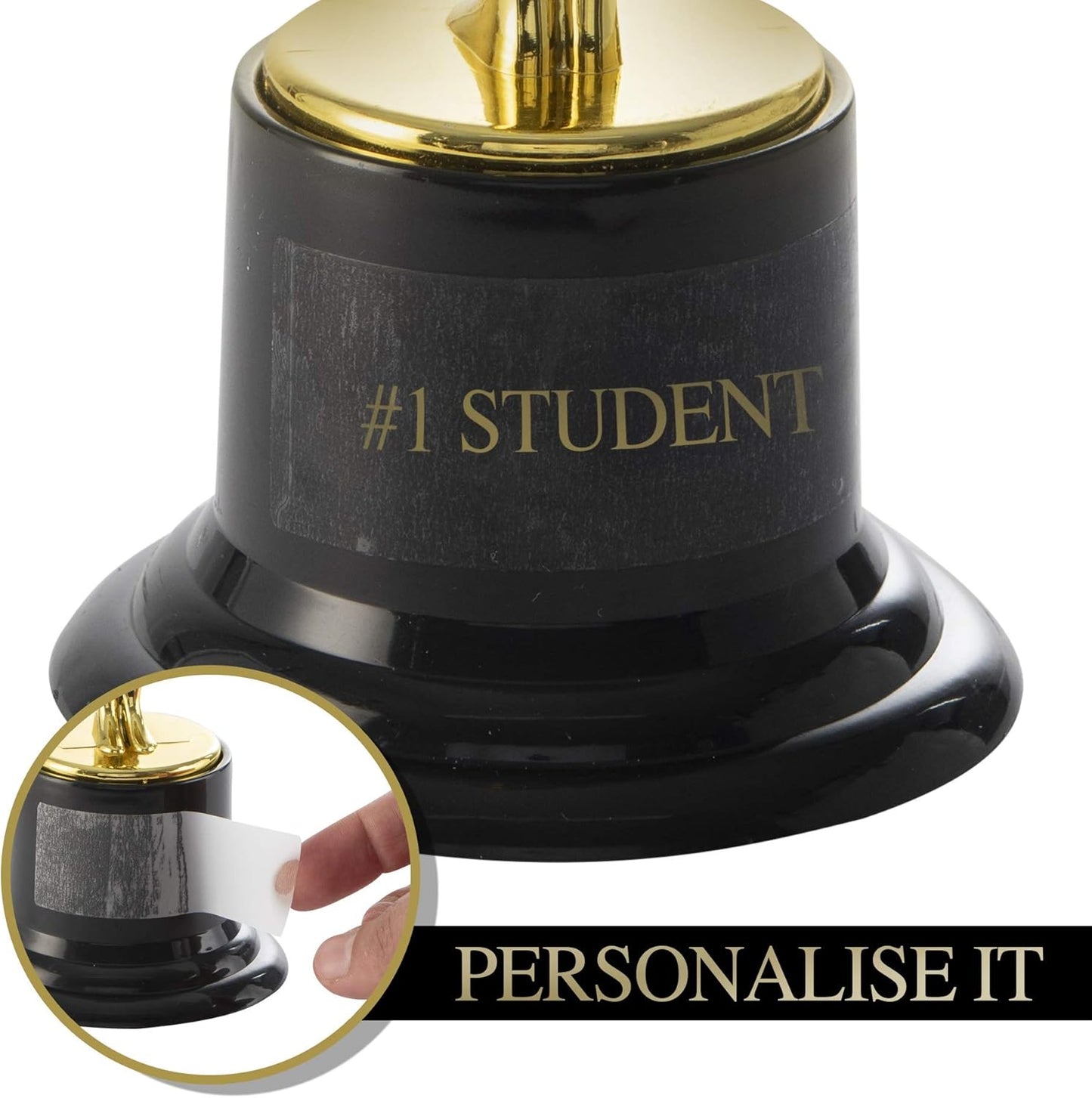 PREXTEX Golden Trophy Award - Perfect for Celebrations, Ceremonies & Appreciation Gifts | Ideal for Kids & Adults