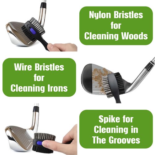 Bigfoot Golf Towel and Brush Set, Sasquatch Gifts for Men and Women Golf Towels Accessories for Golf Bag with Clip Funny Big Foot Club Cleaning Kit Golfers Dad Grandpa Husband Birthday Retirement Gift