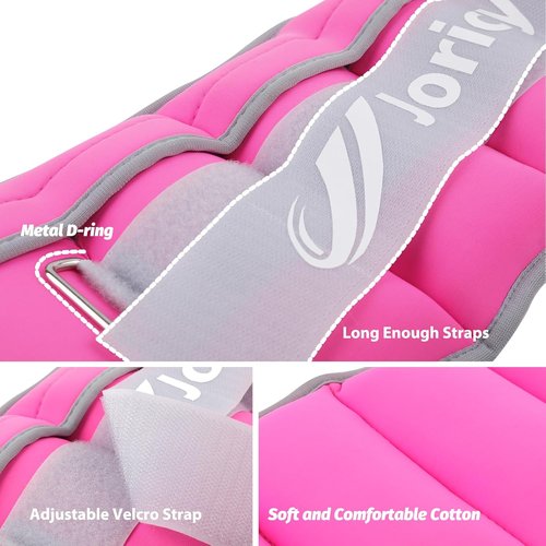 Adjustable Ankle Weights by Skiennix - Versatile 1-20 LBS for Strength Training & Fitness | 1 Pair