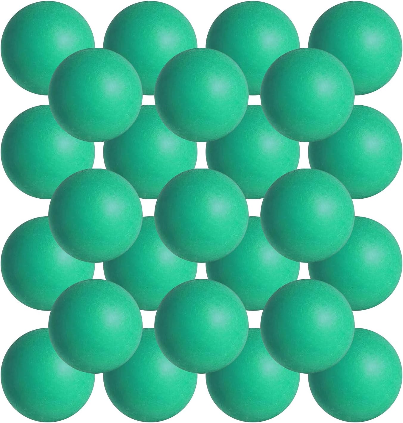 Skiennix Table Tennis Balls - 28 Pcs 40mm Colorful Plastic Balls for Parties & Games