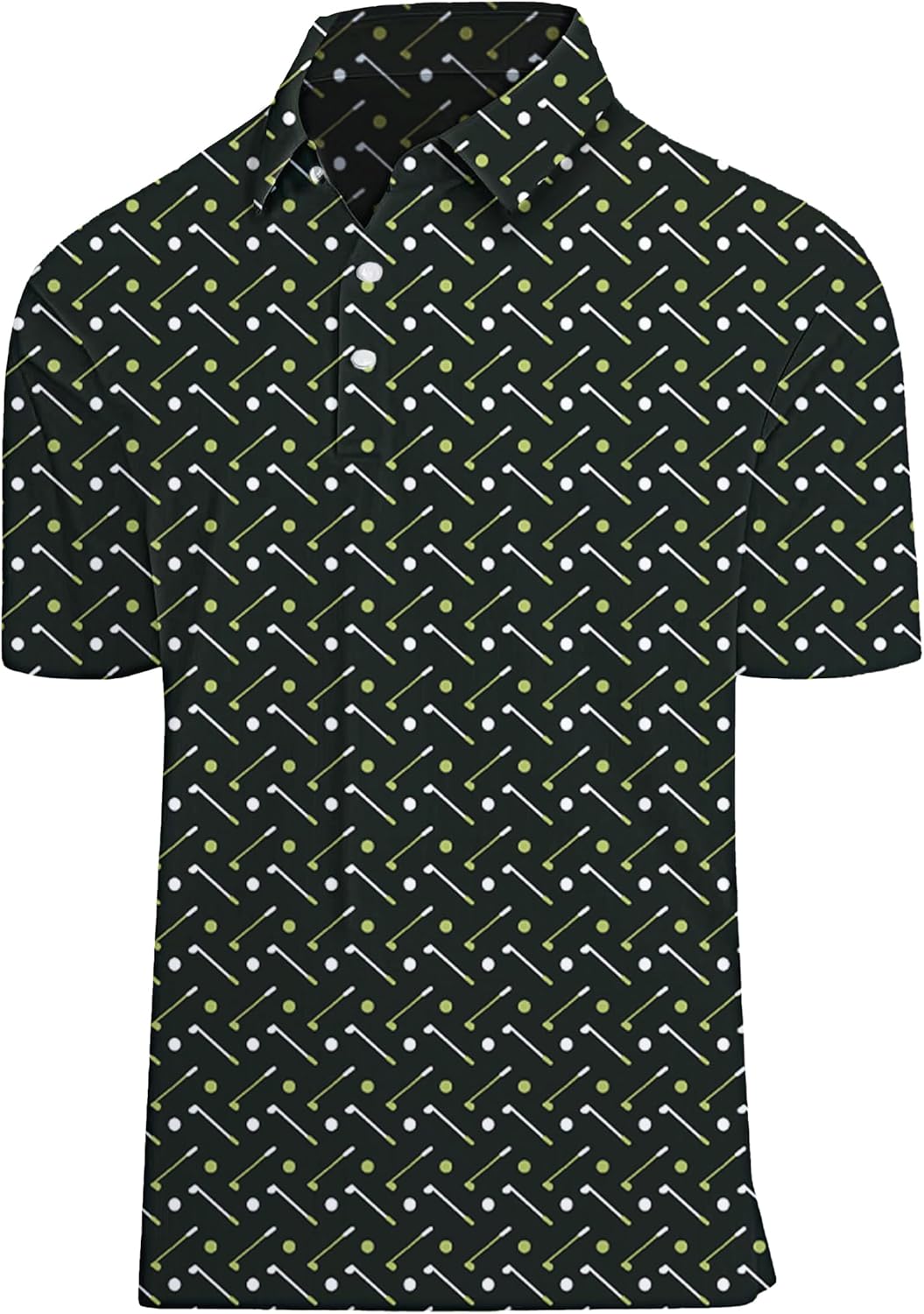 Regine Switzerland Men's Golf Shirt - Performance Moisture-Wicking Short Sleeve Polo