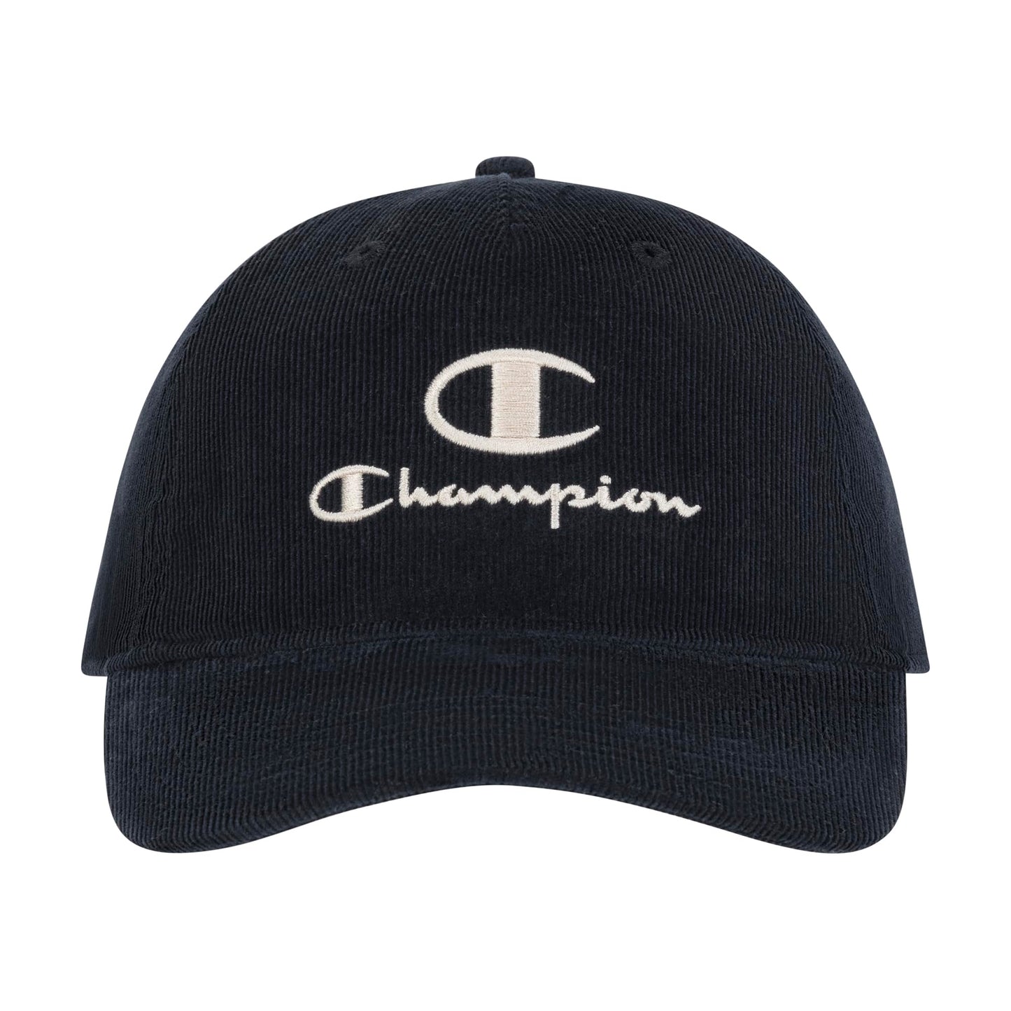 Champion Men's Pursuit Corduroy Adjustable Cap, Navy, OS