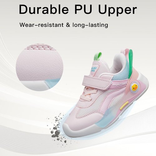 HOKYBATM Toddler Shoes Girls Sneakers Kids Breathable Athletic Running Tennis Fitness Walking Child Shoes Pink Toddler Size 9