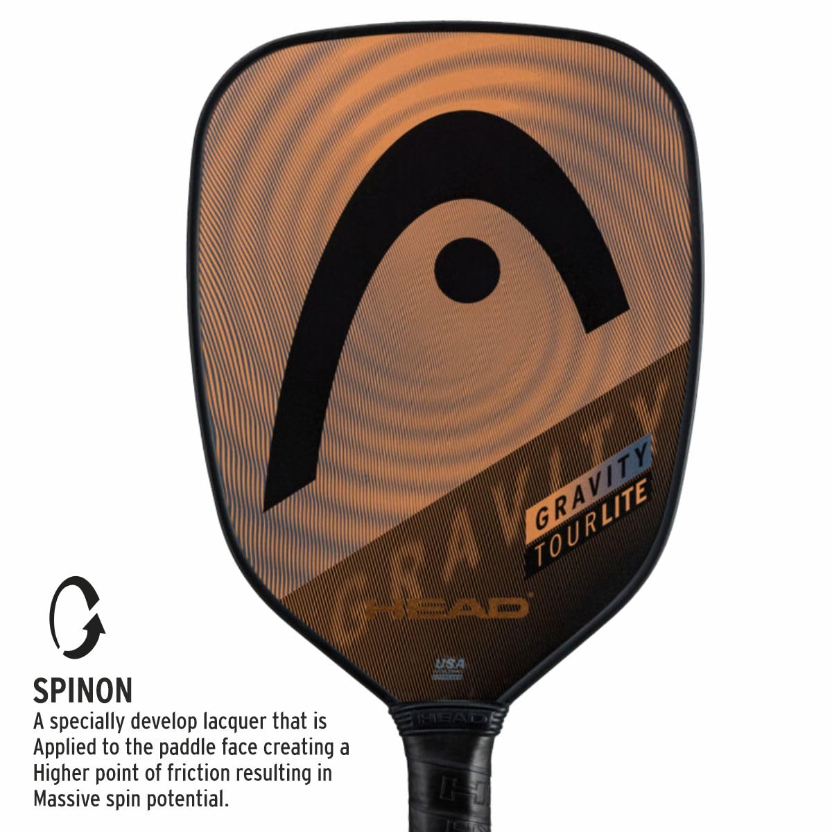 Head Gravity Tour Lite Pickleball Paddle (4-1/8)