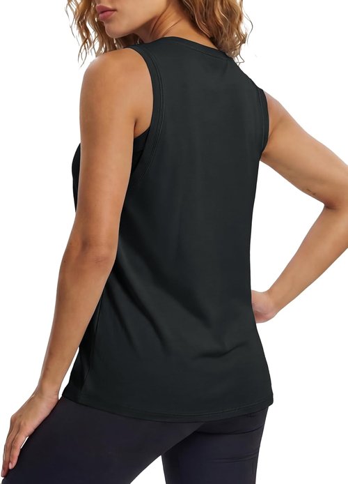 MAGCOMSEN Women's Athletic Tank Top - Quick Dry, Lightweight & Loose Fit | Perfect for Workouts