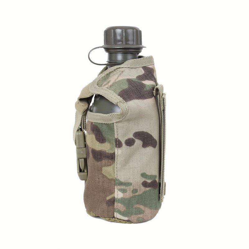 Rothco MOLLE Compatible 1 Quart Canteen Pouch - Essential Camping Accessory for On-The-Go Hydration, MultiCam