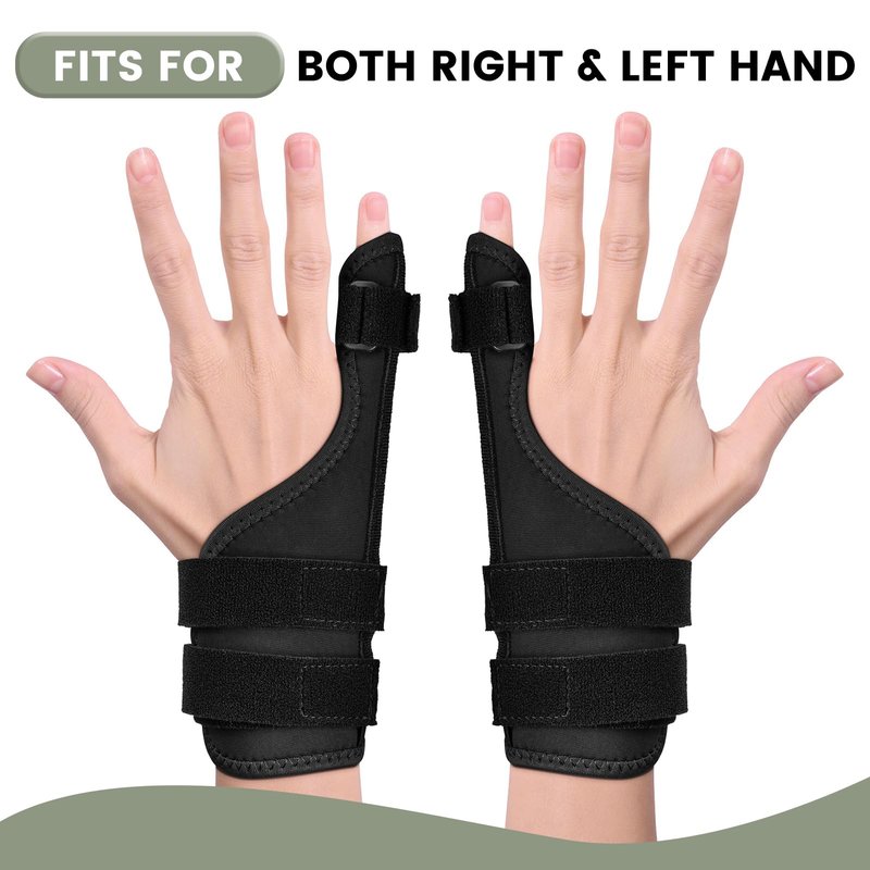 EDNYZAKRN Upgrade Pinky Finger Splint, Trigger Finger Splints for Little Finger, Pinky Brace Wrist Support for Carpal Tunnel Arthritis Tendonitis