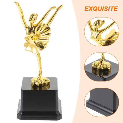 Tofficu Dance Competition Trophy Ballet Students Personalized Ballet Dance Trophy Award Girls Engraving Dance Competitions