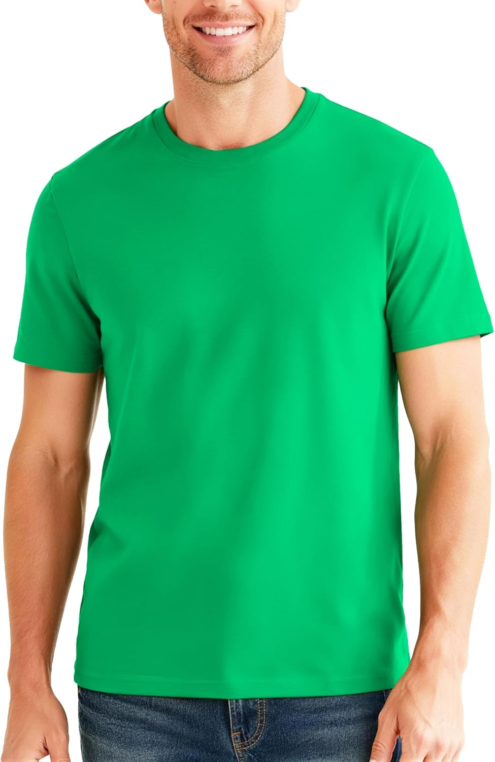 Silenroar Crewneck T-Shirts for Men - Soft, Relaxed Fit Basic Tees in Multiple Colors