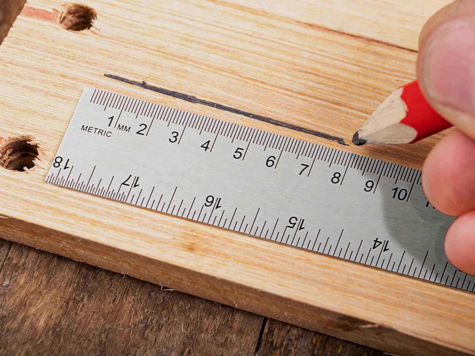 Metal Ruler with Cork Backing, 18 Inch Stainless Steel Rulers 18 Inch Metal Ruler 2 Pack - Imperial and Metric - Non-Slip Prevent Ink Leakage - for School Office Engineering Tools