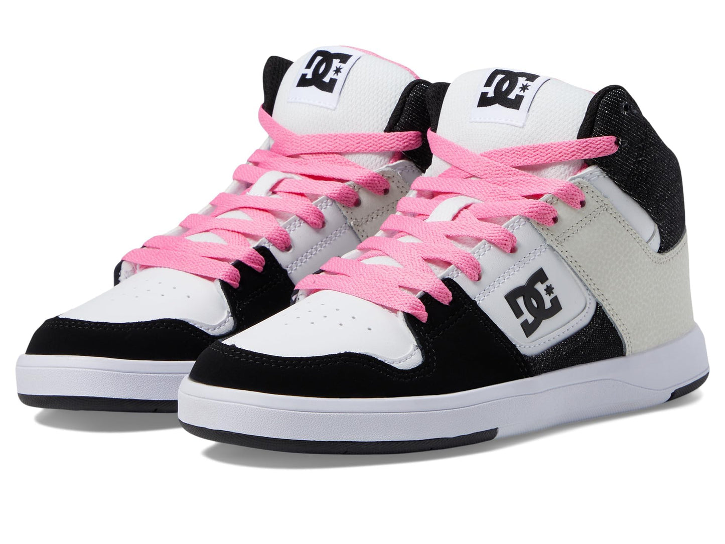 DC Shoes Cure High- Black/Crazy Pink/Denim- 3.5