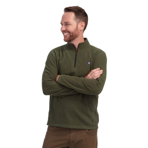 Vortex Optics Yosemite Falls Microgrid Fleece Pullovers (Large, Duffel Bag)