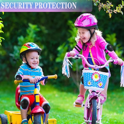 Kids/Youth Protective Gear Set - Knee and Elbow Pads, Wrist Guards for Boys Girls 3-14 Years - Adjustable for Skateboarding, Skating, Skiing, Cycling, Biking, Running, Scooter