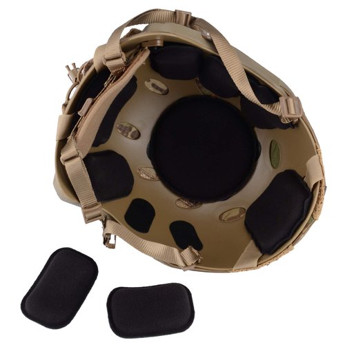 ActionUnion Tactical Airsoft Paintball Fast Helmet with Cover PJ Type Adjustable Protective NVG Mount for Sports Hunting Shooting