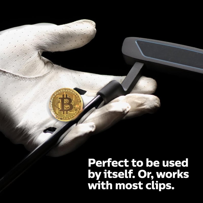 HODL 21 Bitcoin Golf Ball Markers Value Pack - Works with Most Hat Magnetic Clips and Divot Repair Tools Men and Women Golf Gift Accessories Funny Ball Mark Bulk Lot