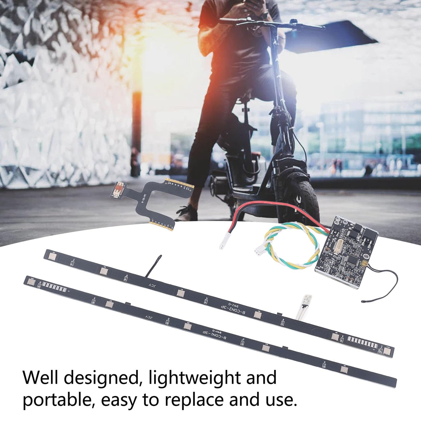 Srliya Controller Battery Dashboard, Lithium Battery Board ABS Circuit Board Compatible for Xiaomi M365 Electric Scooter