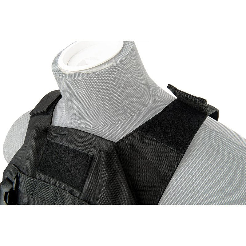 Lancer Tactical Lightweight Adaptive Recon Airsoft Tactical Vest w/Quick Detach Buckle-One Size Adjustable Customizable Fit
