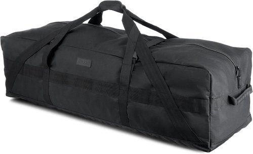 Fitdom 106L Heavy Duty Extra Large Duffle Bag - Durable, Water Resistant, Perfect for Camping & Sports Equipment