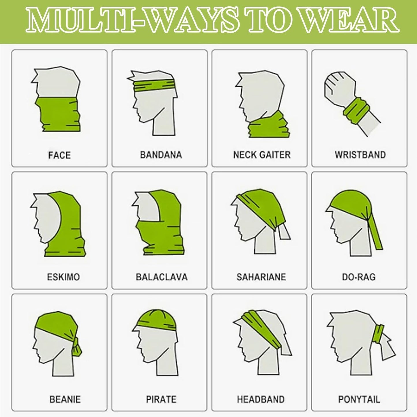 SATINIOR Camo Neck Gaiter - UV Protection Cooling Face Mask for Men & Women | Breathable Sun Hood