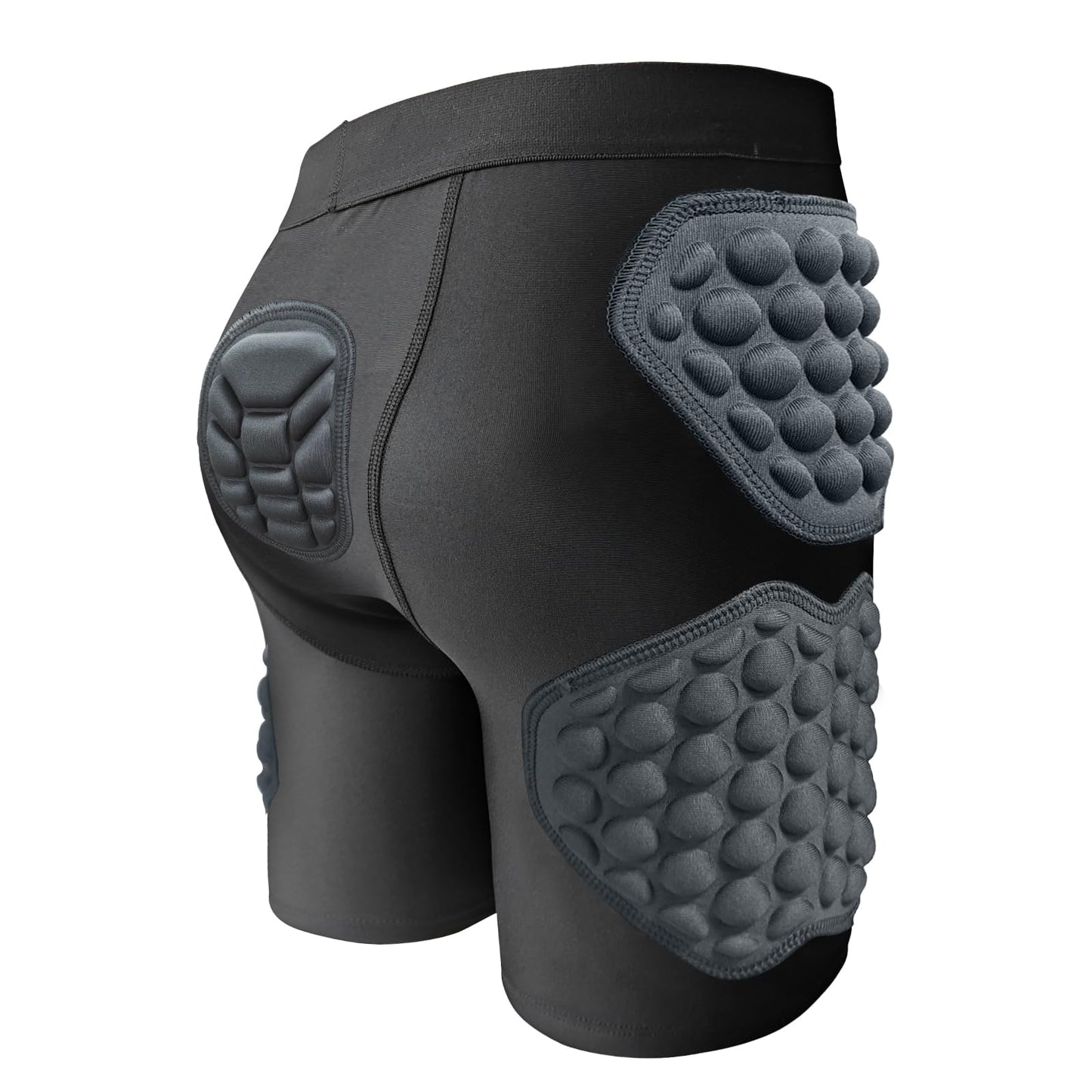 STONEKISS Padded Football Shorts for Youth Boys and Girls, Snowboard Impact Shorts for Skate, Hockey, Rugby YS