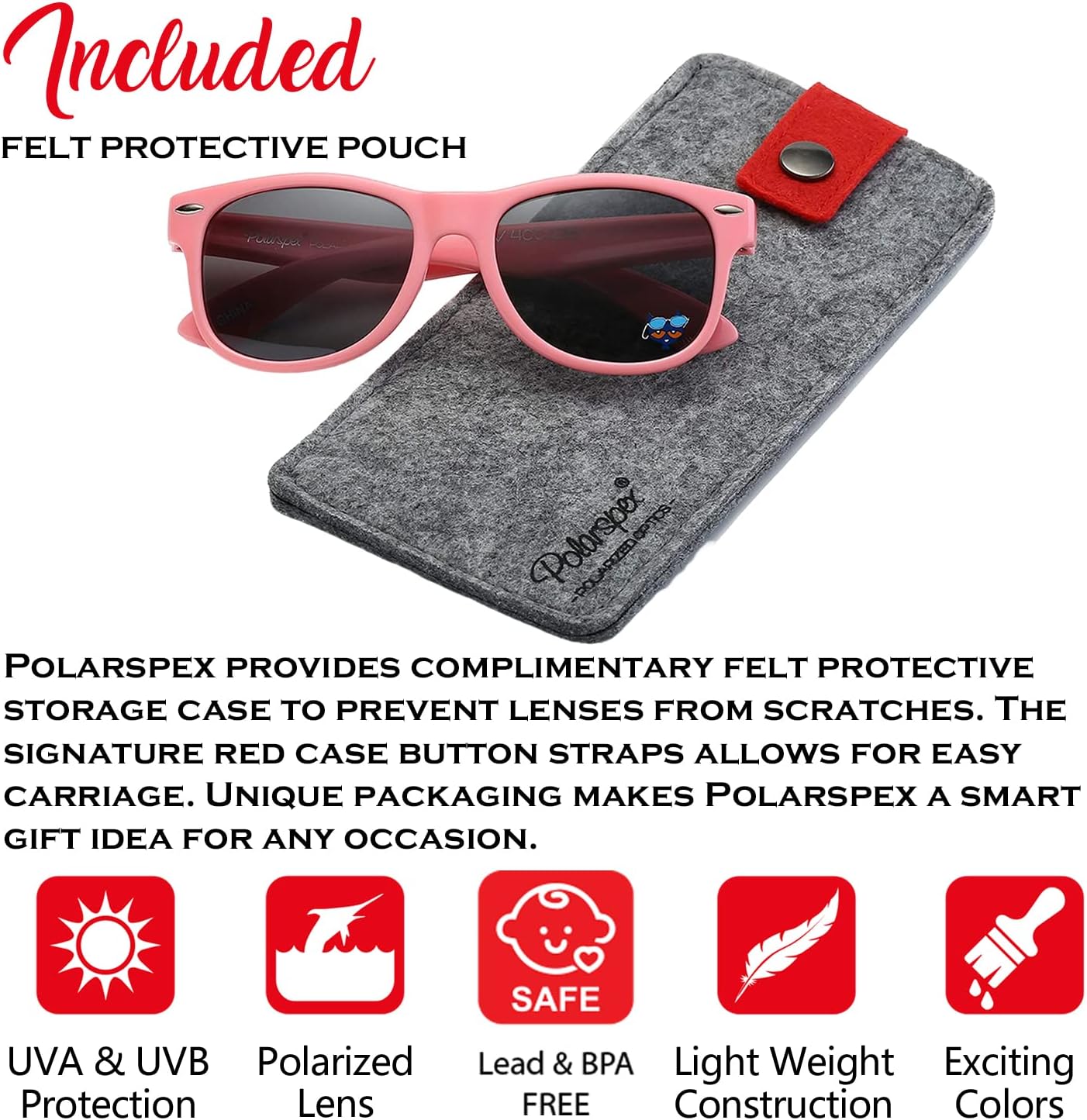 Pete the Cat Polarized Retro Sunglasses for Kids - BPA Free, Stylish & Fun Design