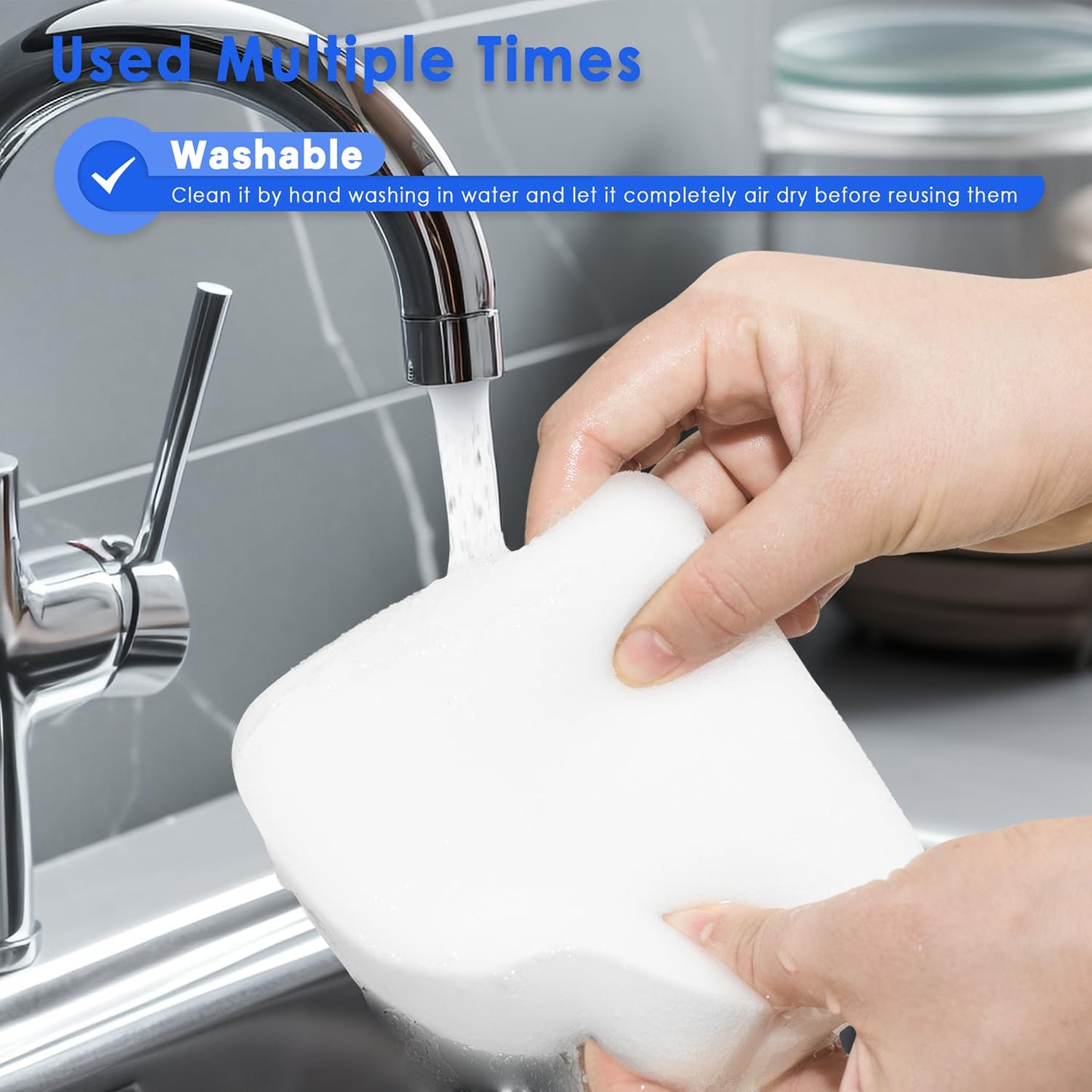 3Pack UV850 Foam & Felt Filters Replacement for Shark Performance Lift Away UV850 UV900 DuoClean Upright Vacuum Cleaner, Compare to Part # XFFK602UKT