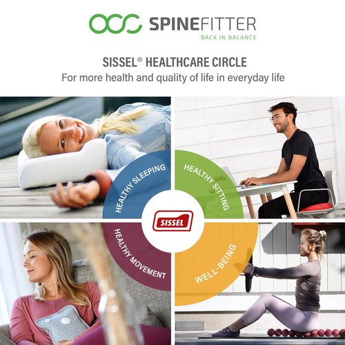 SPINEFITTER by SISSEL Extension Kit | Extends by 4.7 inches | Ideal for Travel & Office | Fascia Release & Spine Mobilization | Max. User Weight: 330 lbs | Includes Connector & Instructions