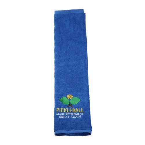 LEVLO Pickleball Sports Lovers Gift Pickleball Make Retirement Great Again Towels for Pickleball Lovers Gifts (Pickleball Make Retirement Great Again)