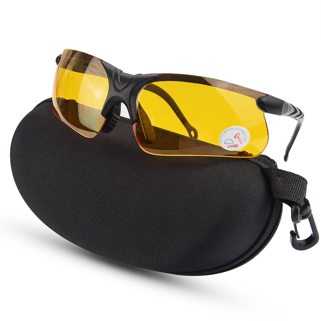 Fyland Safety Glasses for Men Women - Yellow Lens