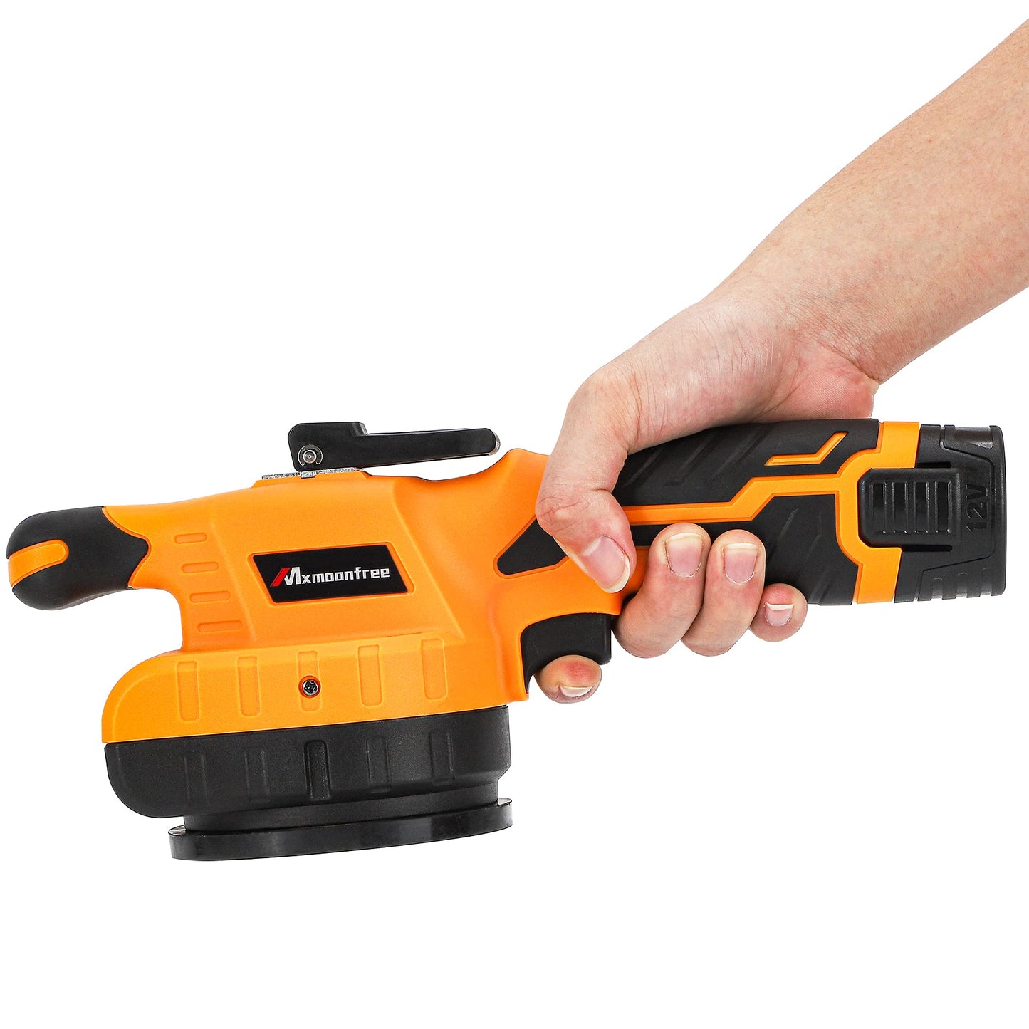 Mxmoonfree Tile Vibration Tool with Suction Cup Ultra-Lightweight with 2Pcs Battery, Storage Case, 12,000 RPM Adjustable Vibration, Portable Tile Tools Leveling Machine for DIY & Pro Installation