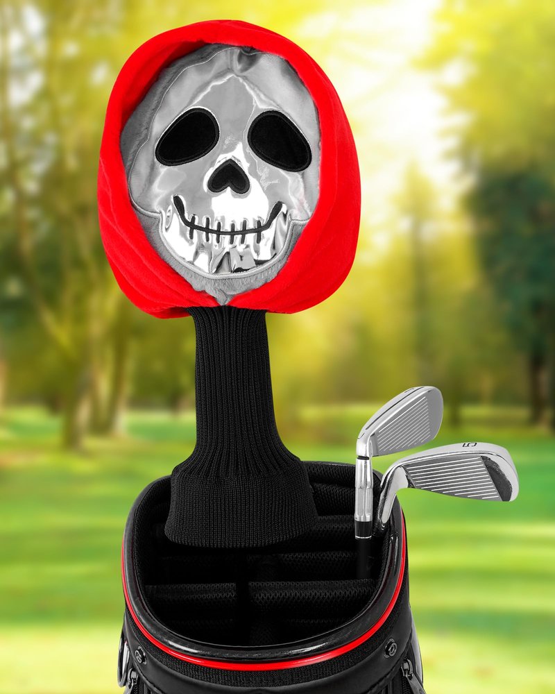 Big Teeth Funny Driver Headcover,Funny Golf Club Covers,460cc Driver Covers for Golf Clubs, Golf Gift for Men