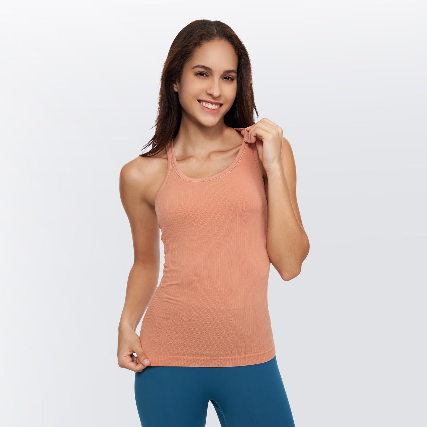 sphinx cat Yoga Racerback Tank Top for Women with Built in Bra,Women's Padded Sports Bra Fitness Workout Running Shirts Rose-Pink 4