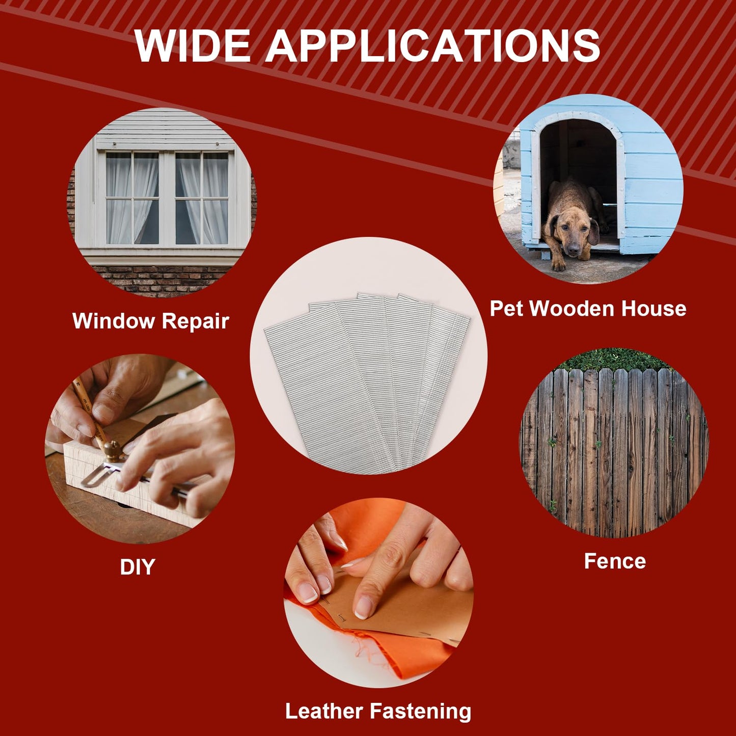 DEWBIN 18 Gauge Brad Nails, 1000 Counts 2-inch 18 GA Brad Nails, Galvanized Nails for Nail Gun, Finishing Nail Gun Nails for Pneumatic, Electric Brad Nailer Gun