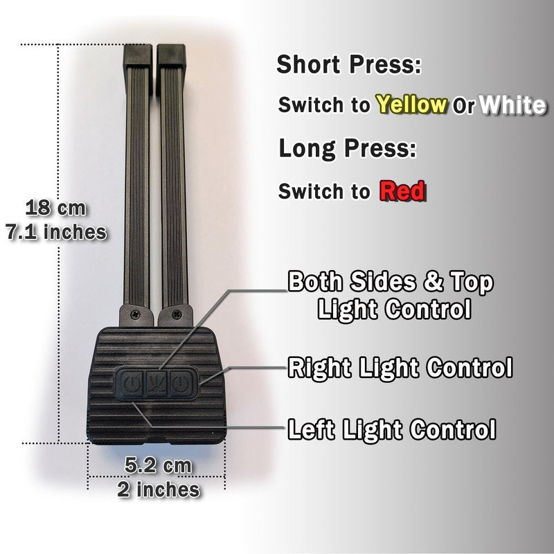 Hyeguenjunivest Gym Lamp, Garage Work Light, USB Rechageable, Portable Flash Light, Magnetic Fixed, Gym Lighting for Posing, 180° Rotate Foldable with Hang Hook