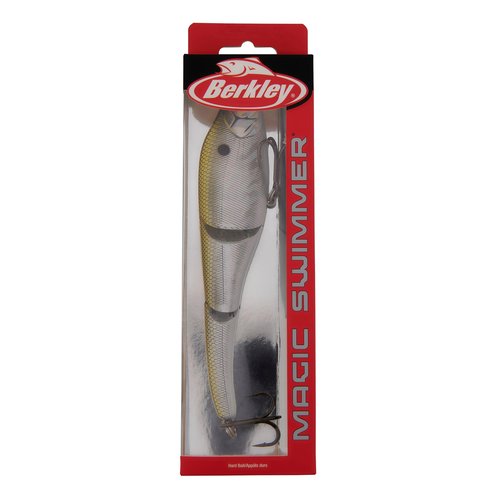 Berkley Magic Swimmer Fishing Hard Bait, Holo Greenie, 7 1/2in - 3 3/8 oz